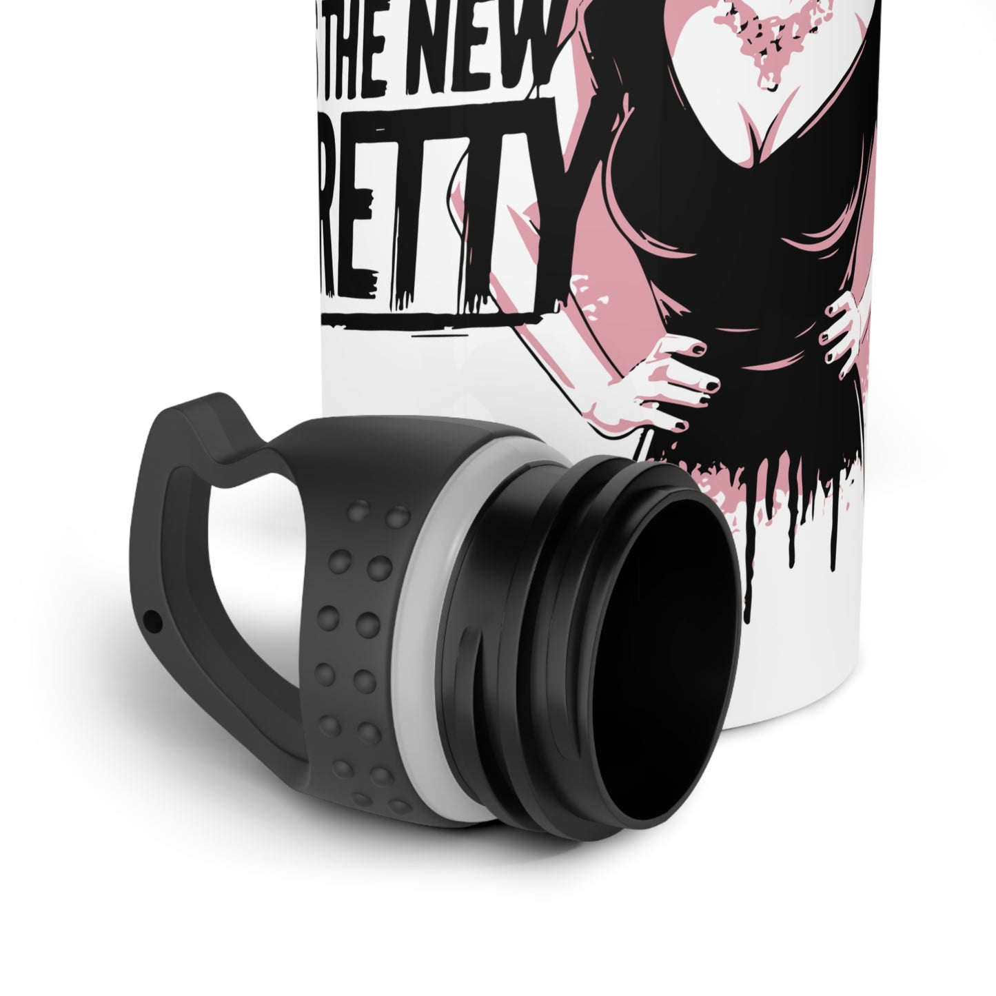 Strong Is The New Pretty - Stainless Steel Water Bottle 20oz