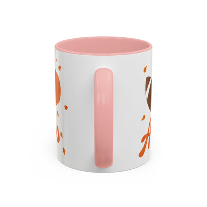 Autumn Vibes 🧡 - Accent Coffee Mug (11, 15 oz) - Wrap around design