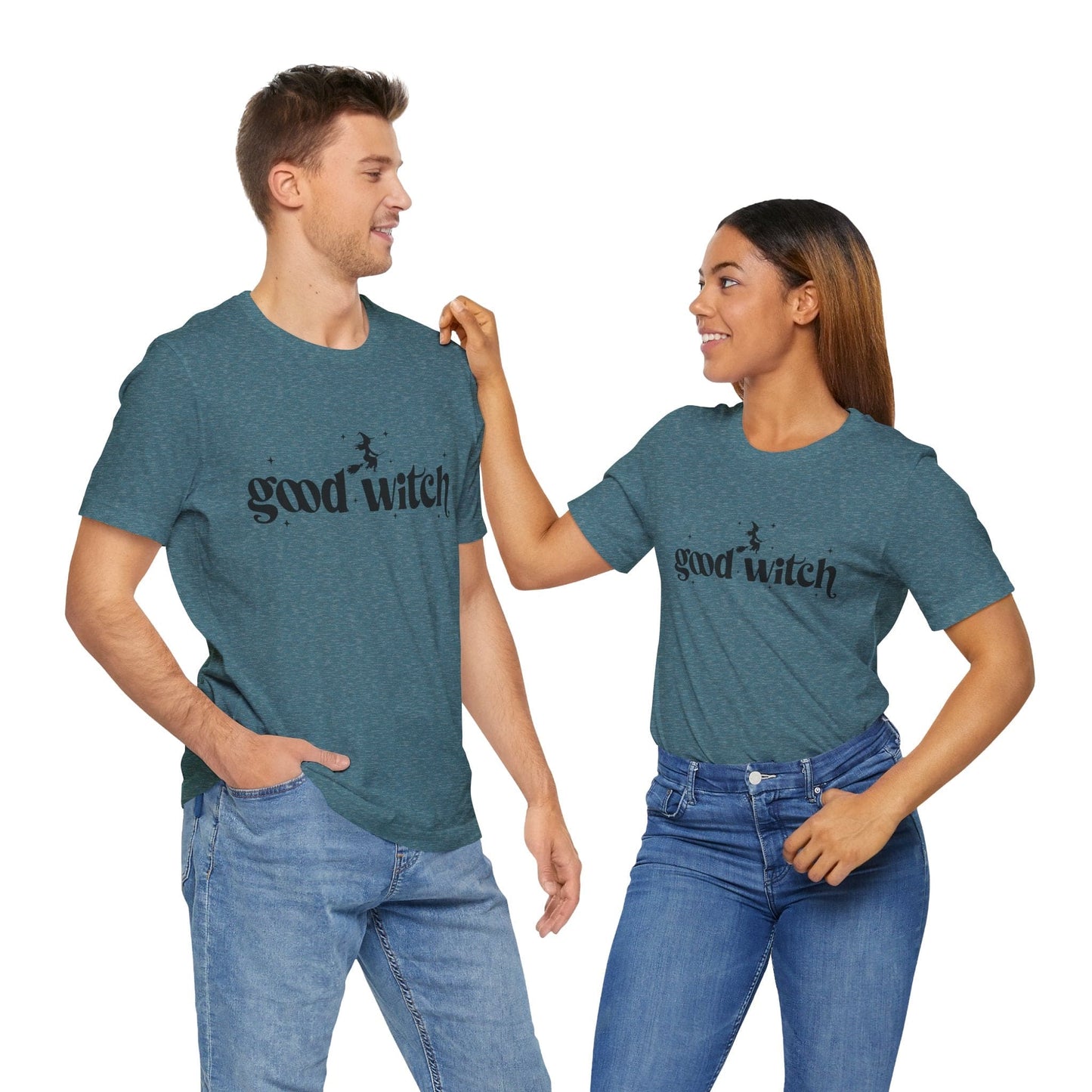 Exclusive Halloween Good Witch - T-Shirt - Fun colors 🧡🩶🩷