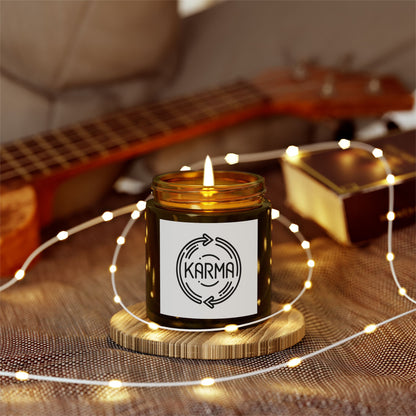 KARMA - Natural & Non Toxic 🌱 - Scented Candle Coconut Apricot Wax