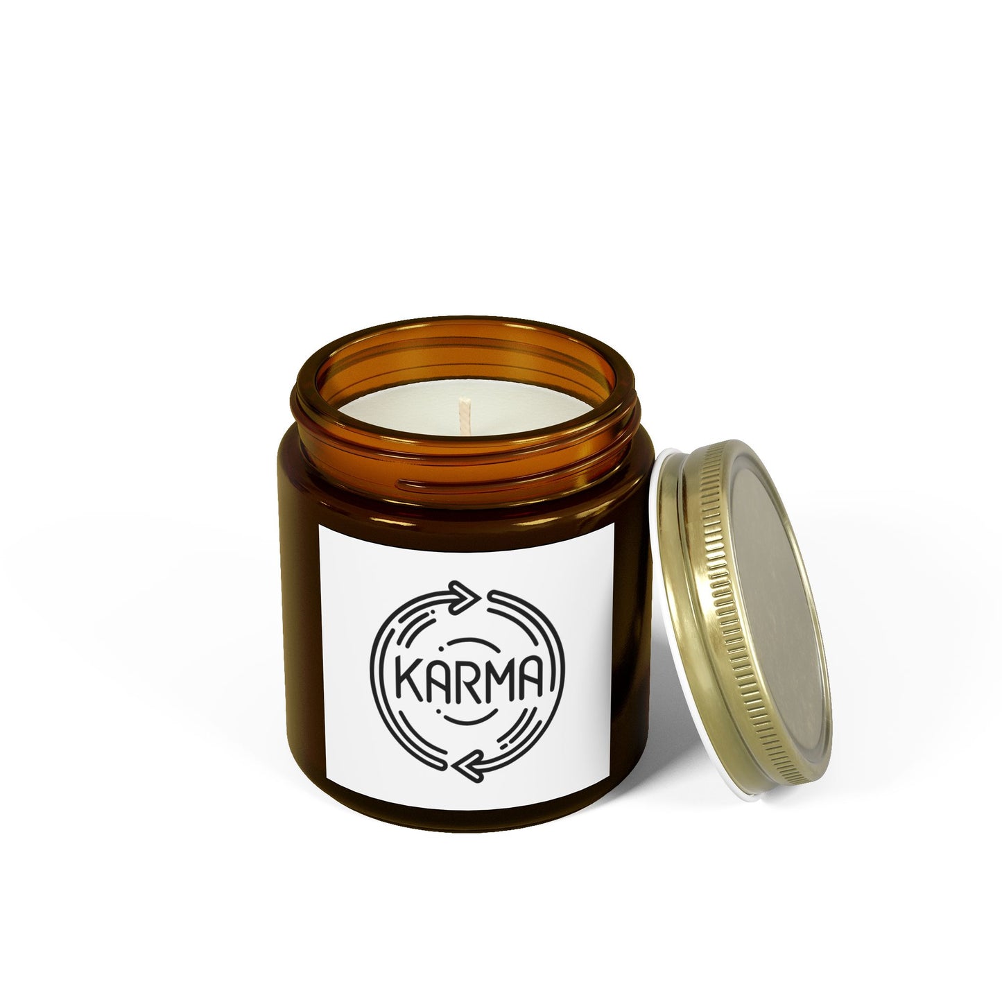 KARMA - Natural & Non Toxic 🌱 - Scented Candle Coconut Apricot Wax