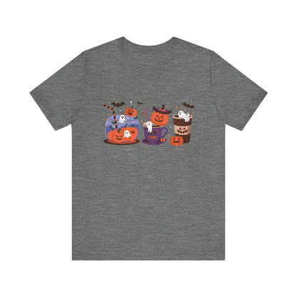 Exclusive Halloween Pumpkin Party - T-Shirt - Fun colors 🧡🩶🩷