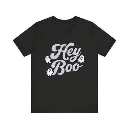Exclusive Halloween Hey Boo - T-Shirt - Fun colors 🧡🩶🩷