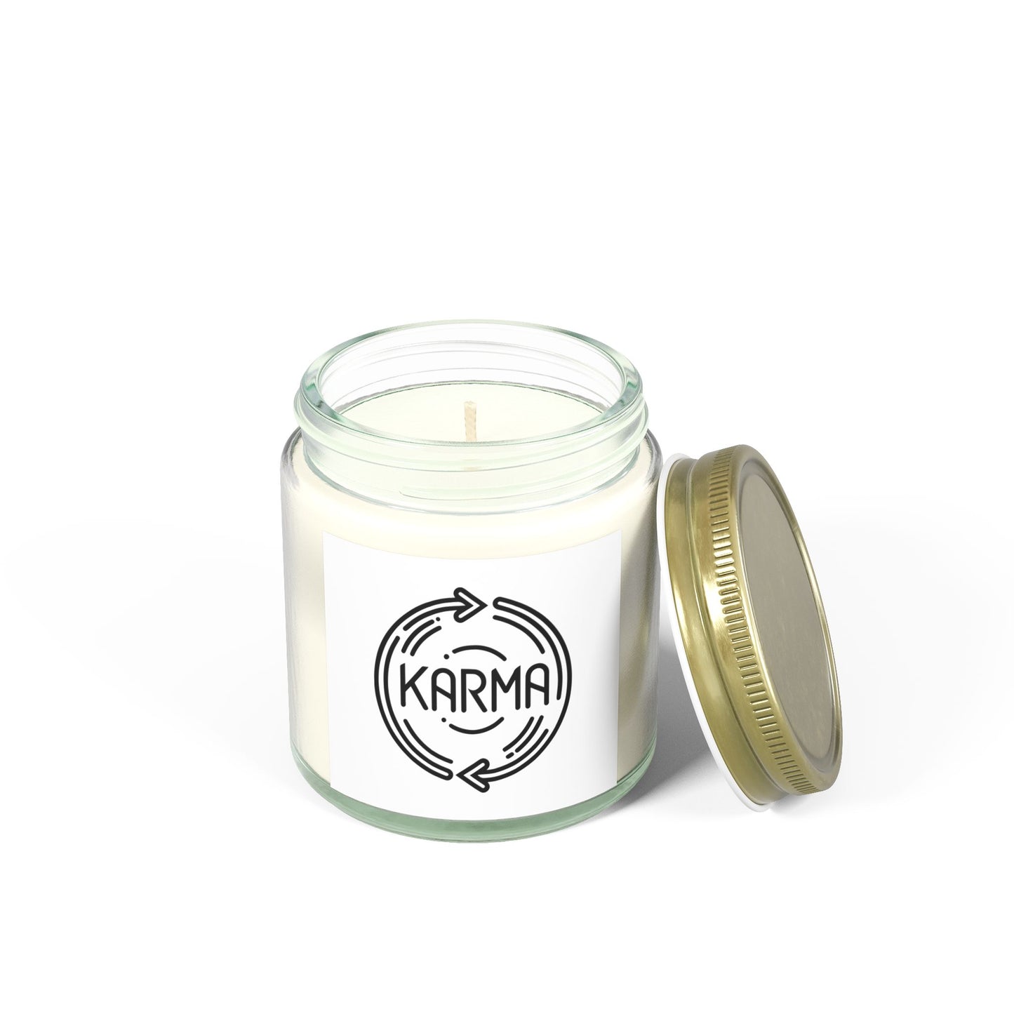 KARMA - Natural & Non Toxic 🌱 - Scented Candle Coconut Apricot Wax