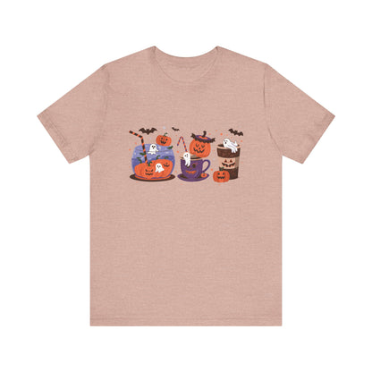 Exclusive Halloween Pumpkin Party - T-Shirt - Fun colors 🧡🩶🩷