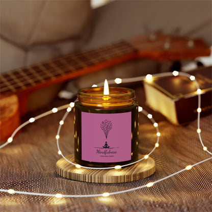 Mindfulness - Natural & Non Toxic 🌱 - Scented Candle Coconut Apricot Wax