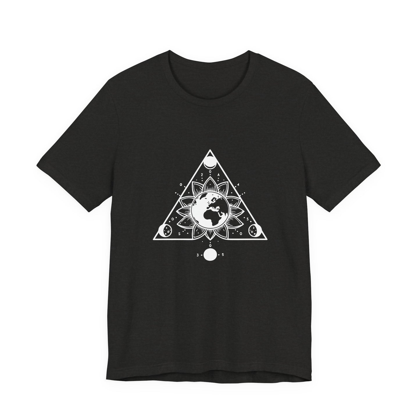 Sunflower Moon Triangle - T-Shirt