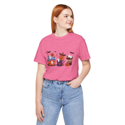 Exclusive Halloween Pumpkin Party - T-Shirt - Fun colors 🧡🩶🩷