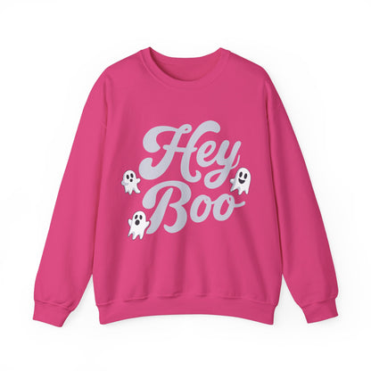 Exclusive Halloween Hey Boo - Sweatshirt - Fun colors 🧡🩶🩷