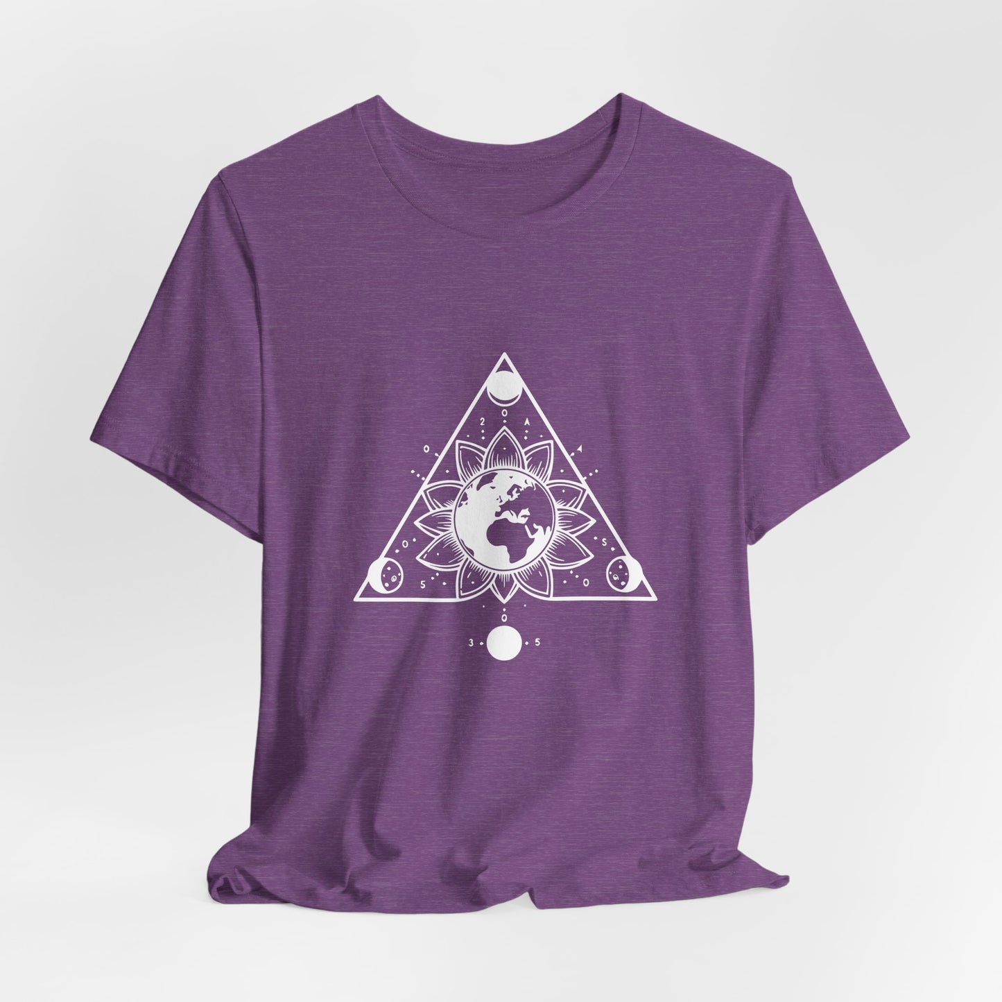Sunflower Moon Triangle - T-Shirt