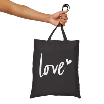 Love - Cotton Canvas Tote Bag
