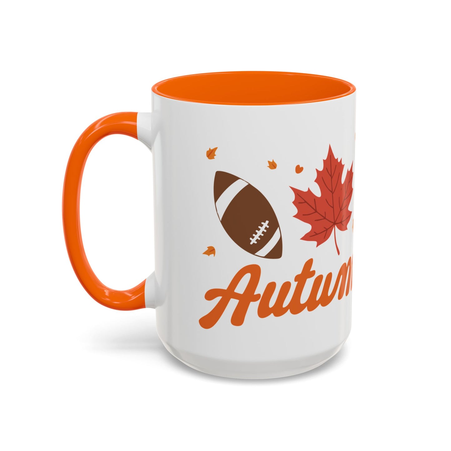 Autumn Vibes 🧡 - Accent Coffee Mug (11, 15 oz) - Wrap around design