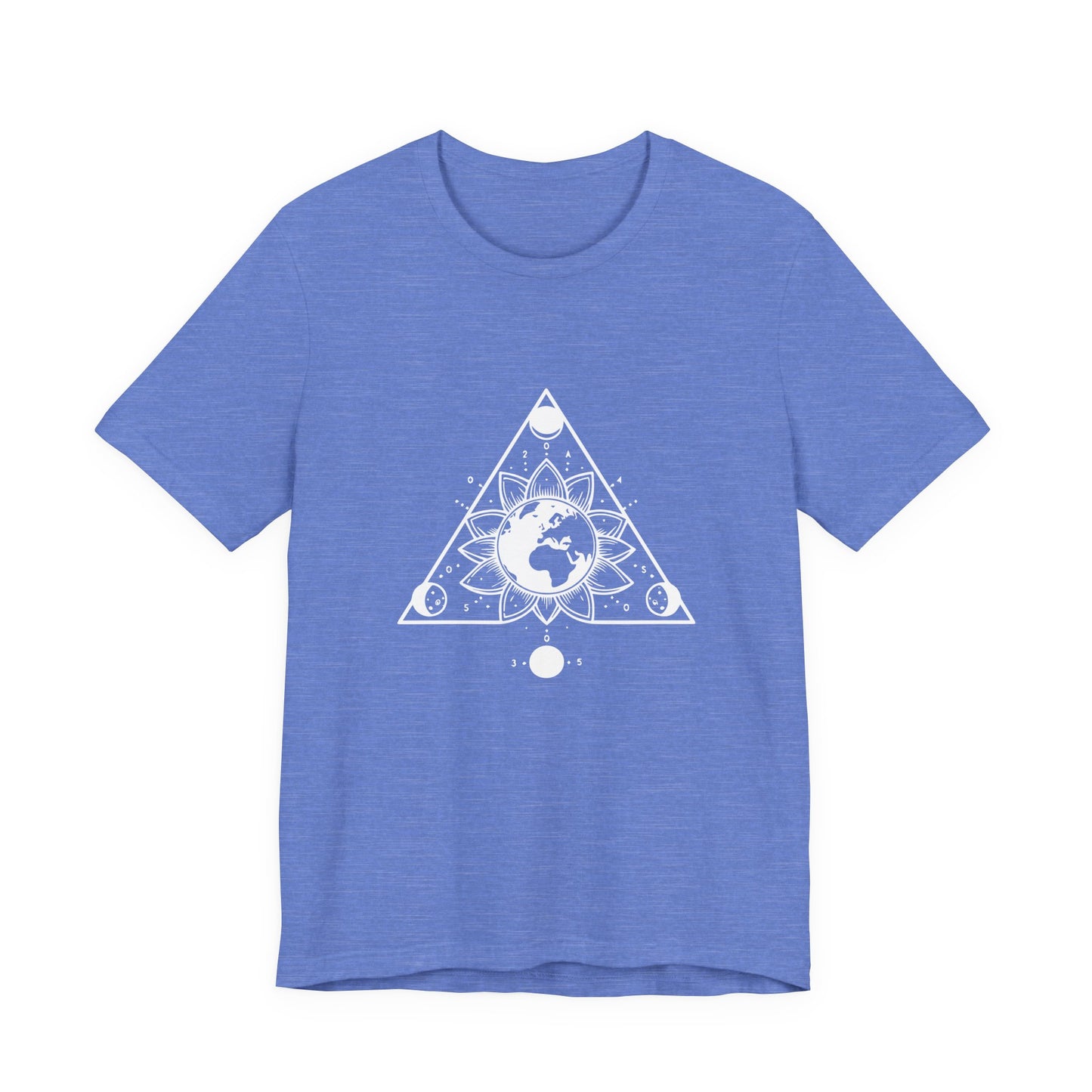 Sunflower Moon Triangle - T-Shirt