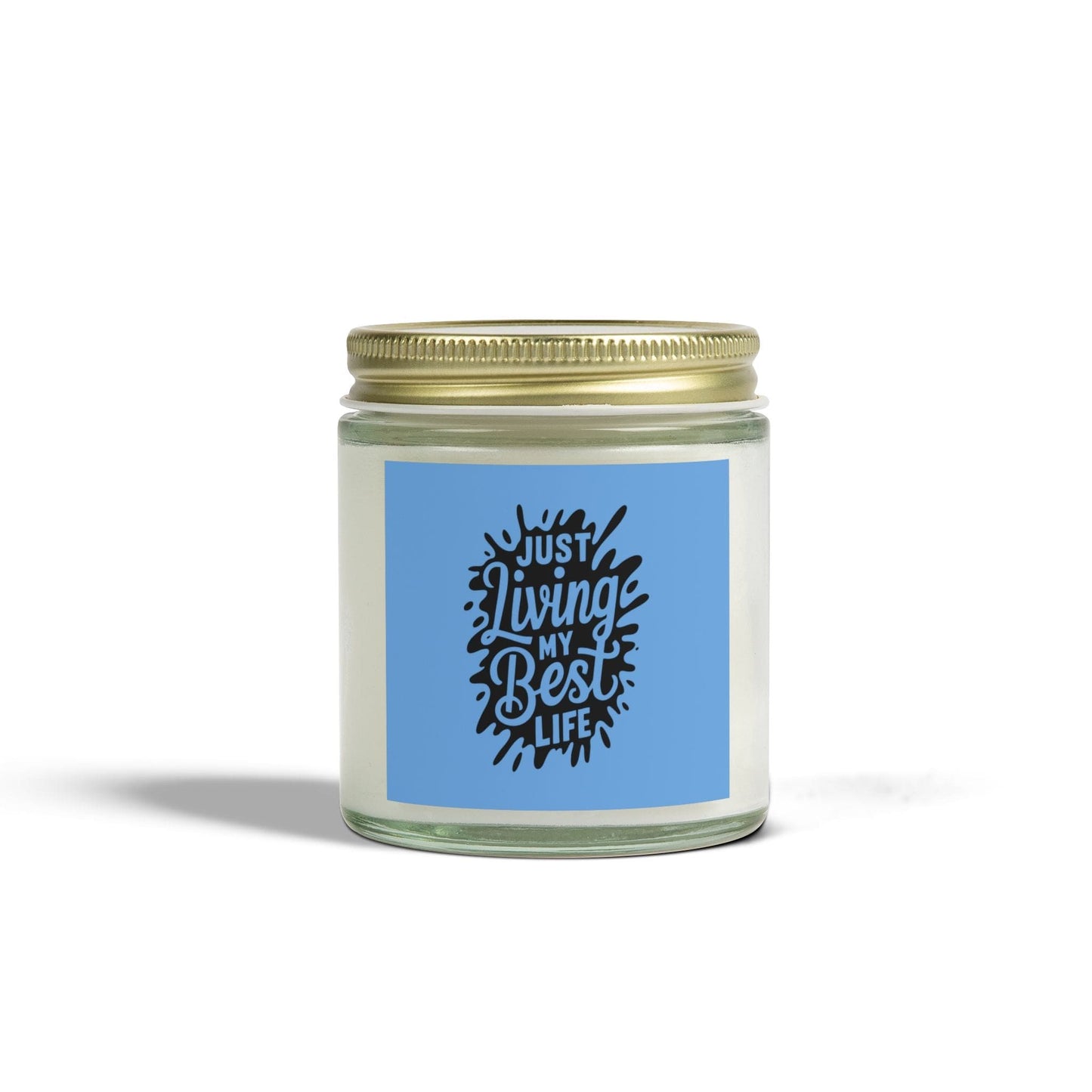 Living my best life - Natural & Non Toxic 🌱 - Scented Candle Coconut Apricot Wax