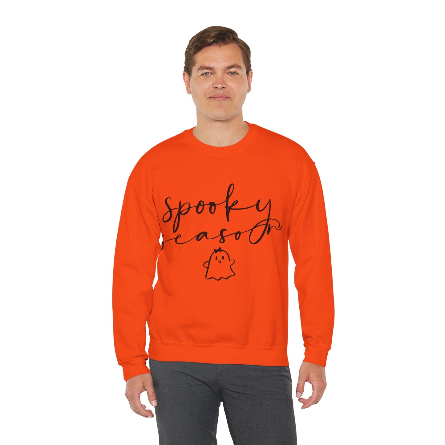 Exclusive Halloween Spooky Season - Sweatshirt - Fun colors 🧡🩶🩷