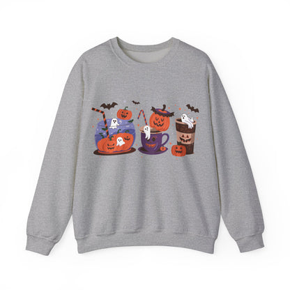 Exclusive Halloween Pumpkin Party - Sweatshirt - Fun colors 🧡🩶🩷