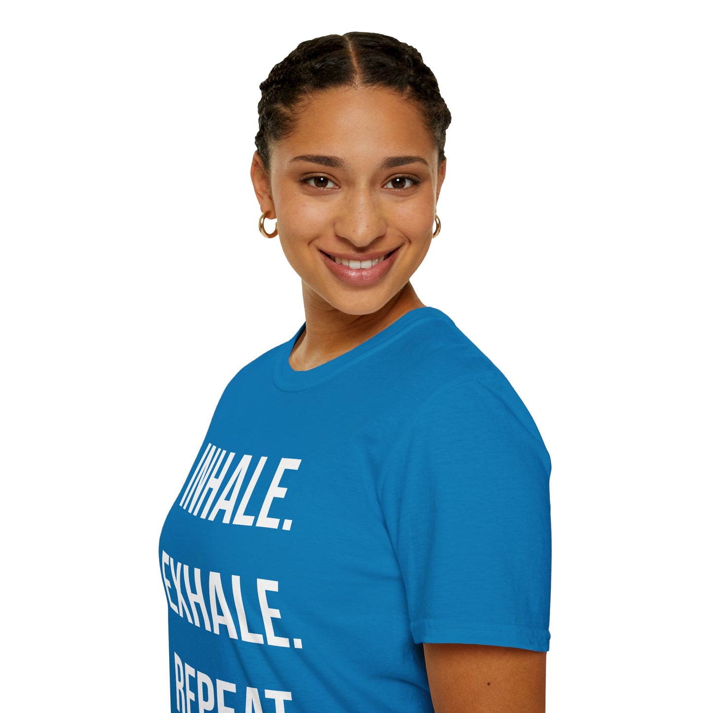 INHALE. EXHALE. REPEAT. - T-Shirt