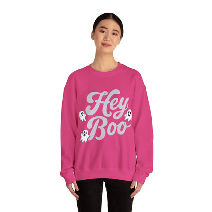 Exclusive Halloween Hey Boo - Sweatshirt - Fun colors 🧡🩶🩷