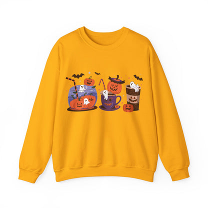 Exclusive Halloween Pumpkin Party - Sweatshirt - Fun colors 🧡🩶🩷