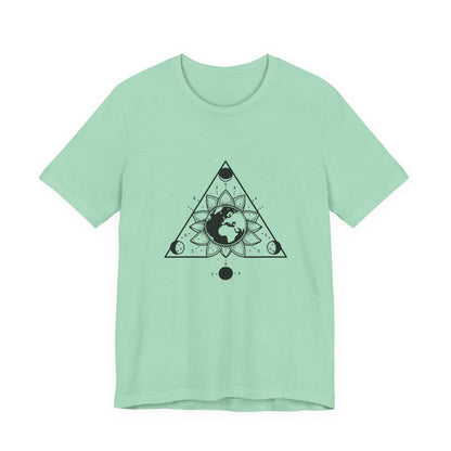Sunflower Moon Triangle - T-Shirt