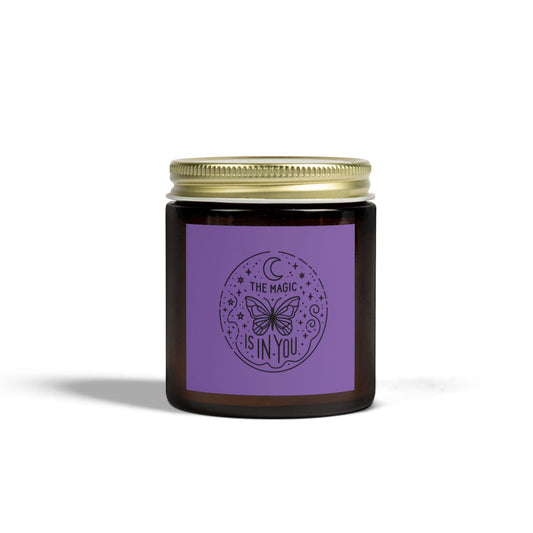 The magic is in YOU - Natural & Non Toxic 🌱 - Scented Candle Coconut Apricot Wax