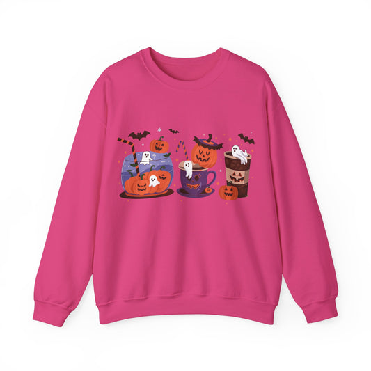 Exclusive Halloween Pumpkin Party - Sweatshirt - Fun colors 🧡🩶🩷