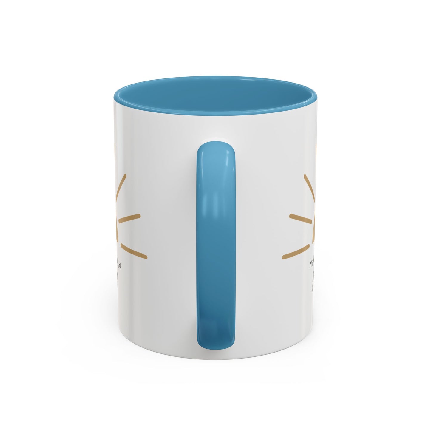Make every morning a good morning ☀️ - Accent Coffee Mug (11, 15 oz) - Double sided design