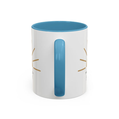 Make every morning a good morning ☀️ - Accent Coffee Mug (11, 15 oz) - Double sided design