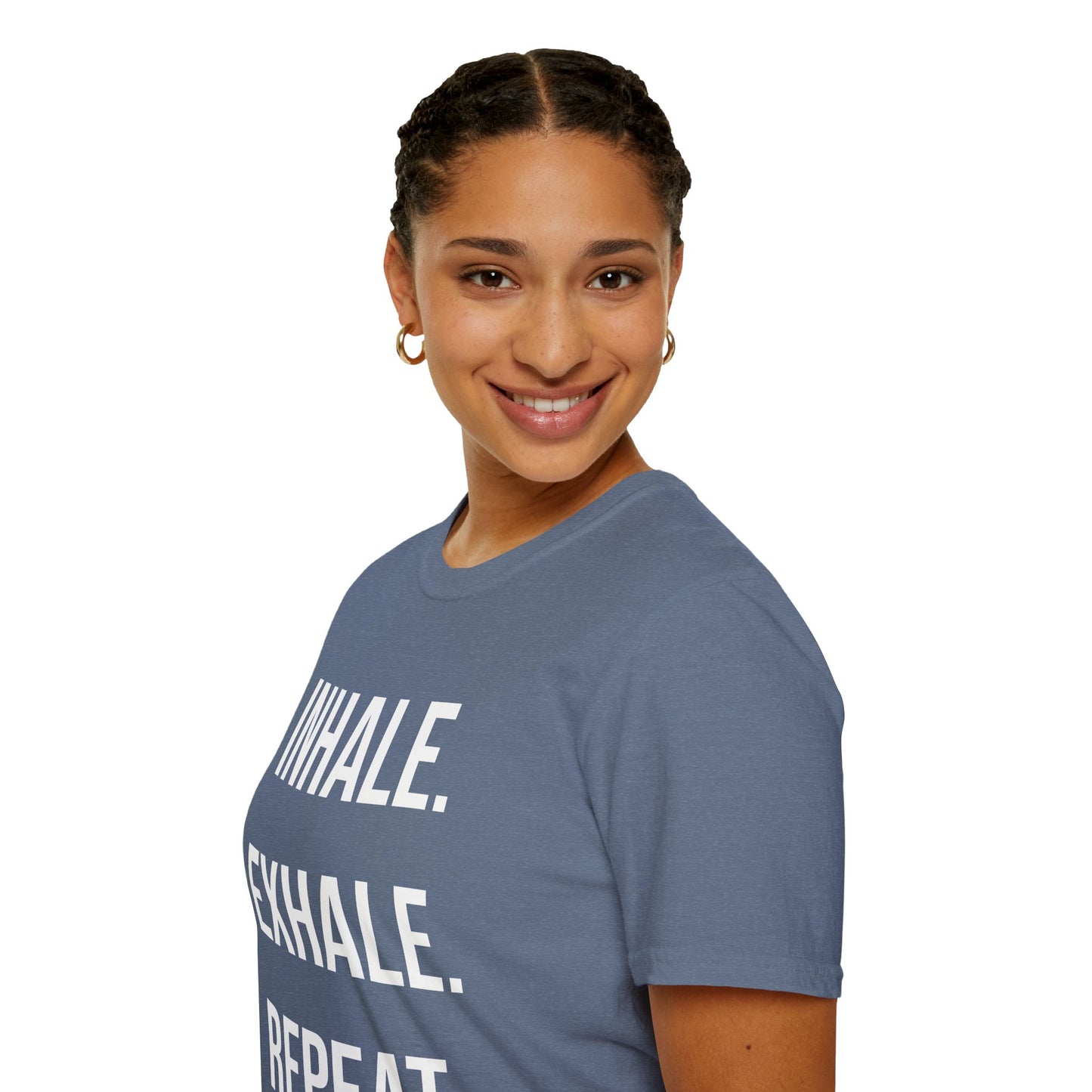 INHALE. EXHALE. REPEAT. - T-Shirt