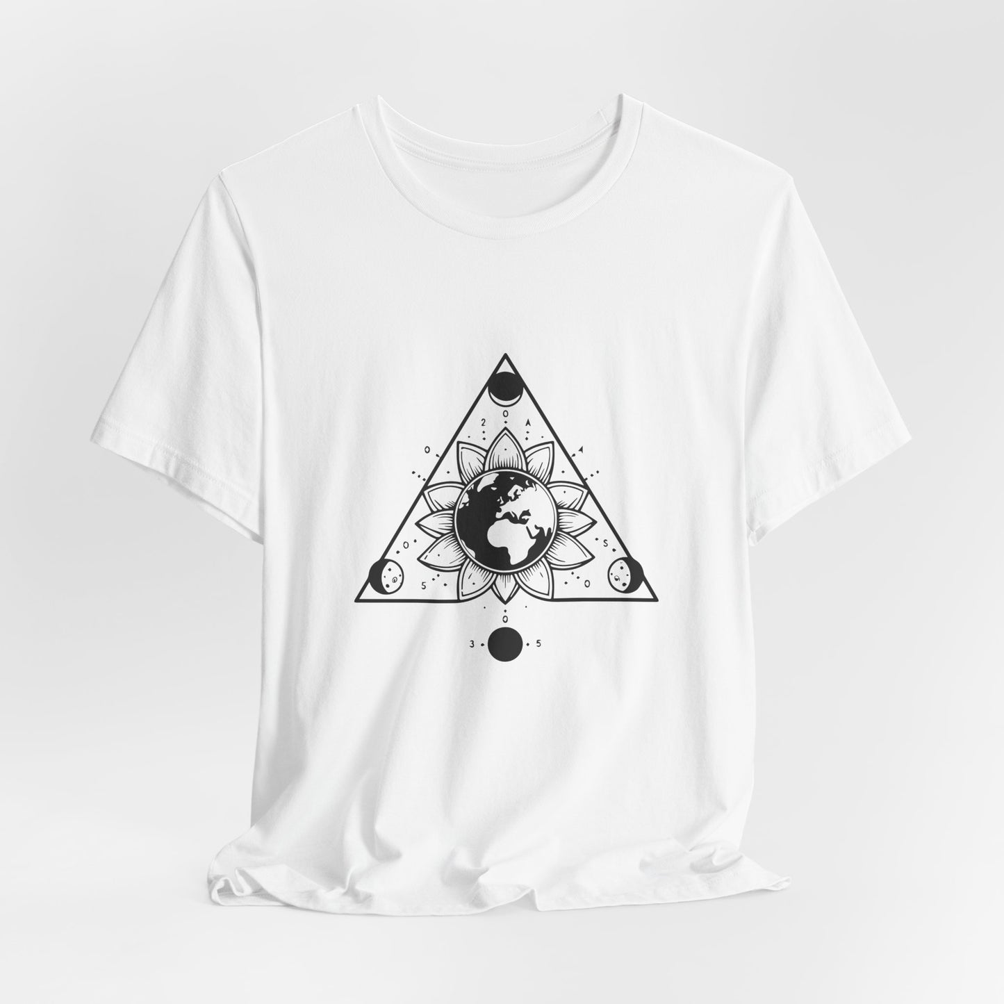 Sunflower Moon Triangle - T-Shirt