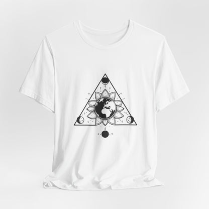Sunflower Moon Triangle - T-Shirt