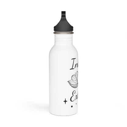 Inhale Exhale - Stainless Steel Water Bottle 20oz