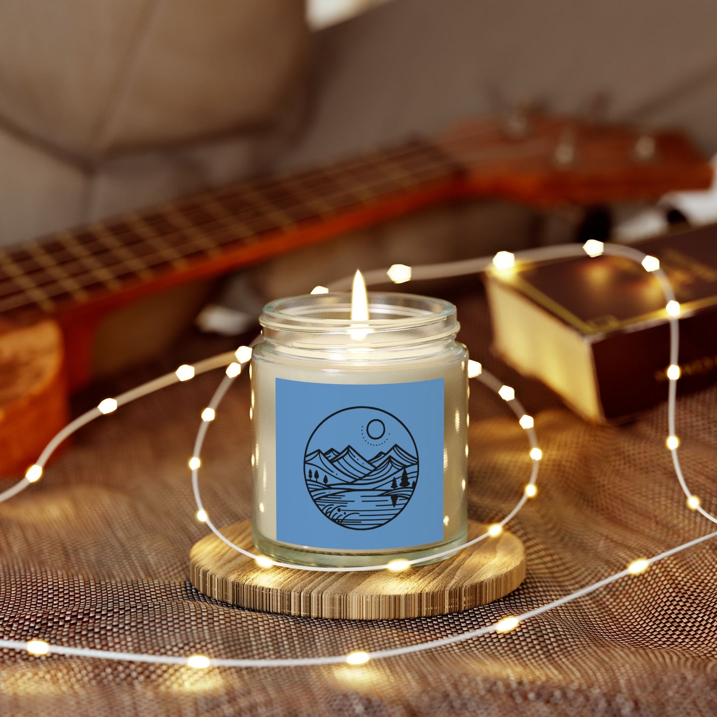 Nature - Natural & Non Toxic 🌱 - Scented Candle Coconut Apricot Wax