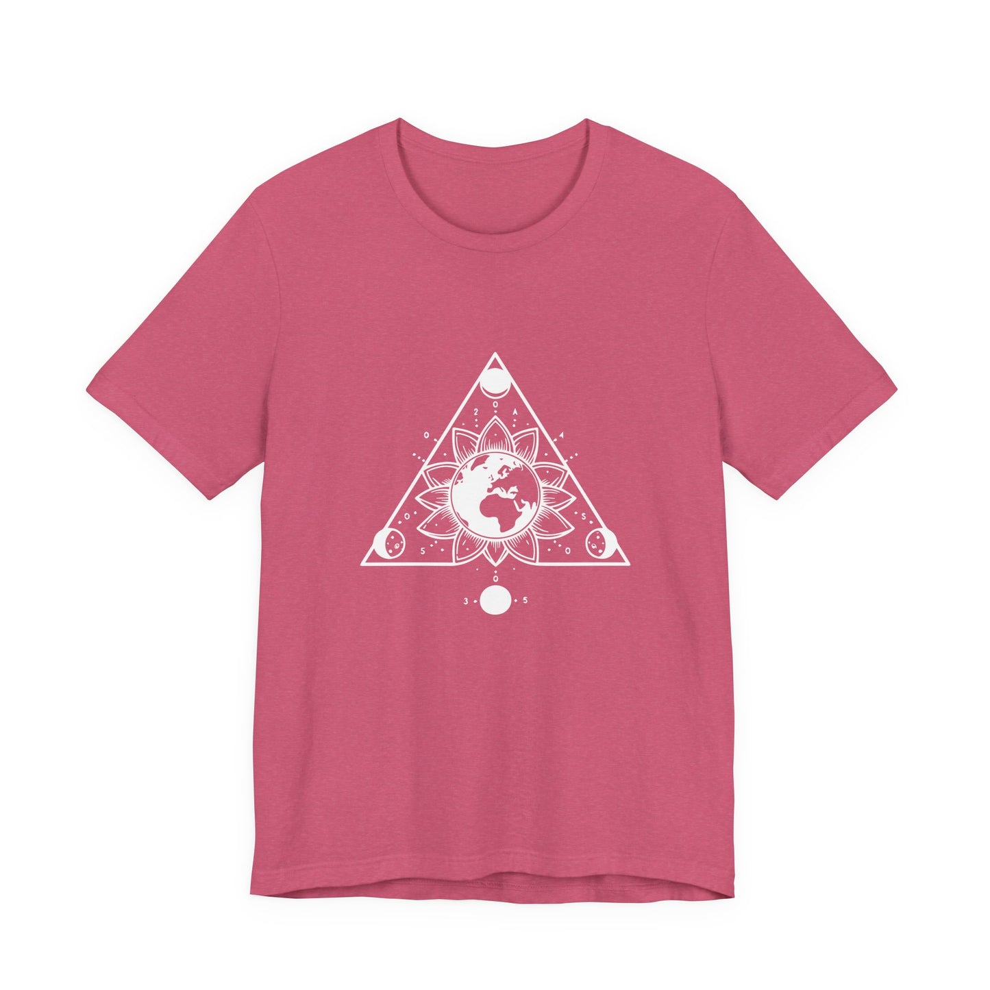 Sunflower Moon Triangle - T-Shirt