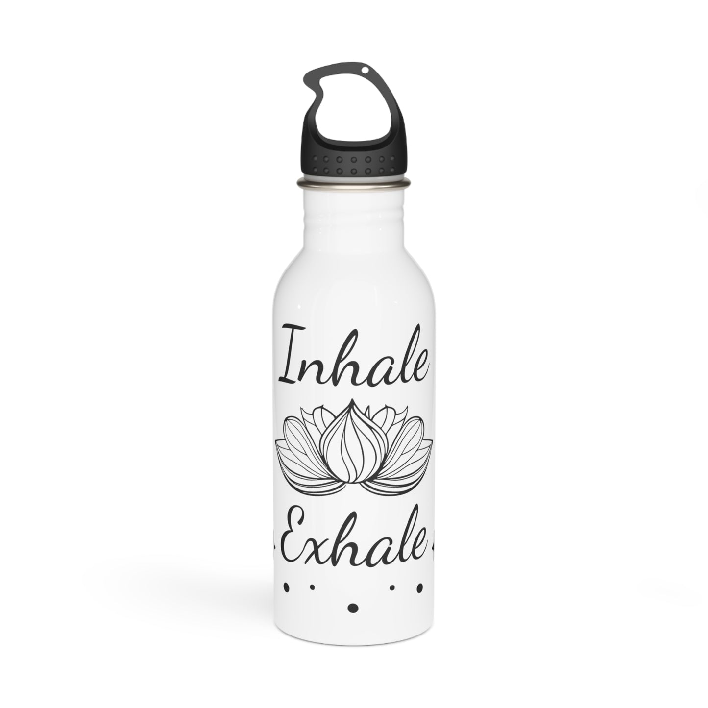 Inhale Exhale - Stainless Steel Water Bottle 20oz