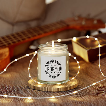 KARMA - Natural & Non Toxic 🌱 - Scented Candle Coconut Apricot Wax
