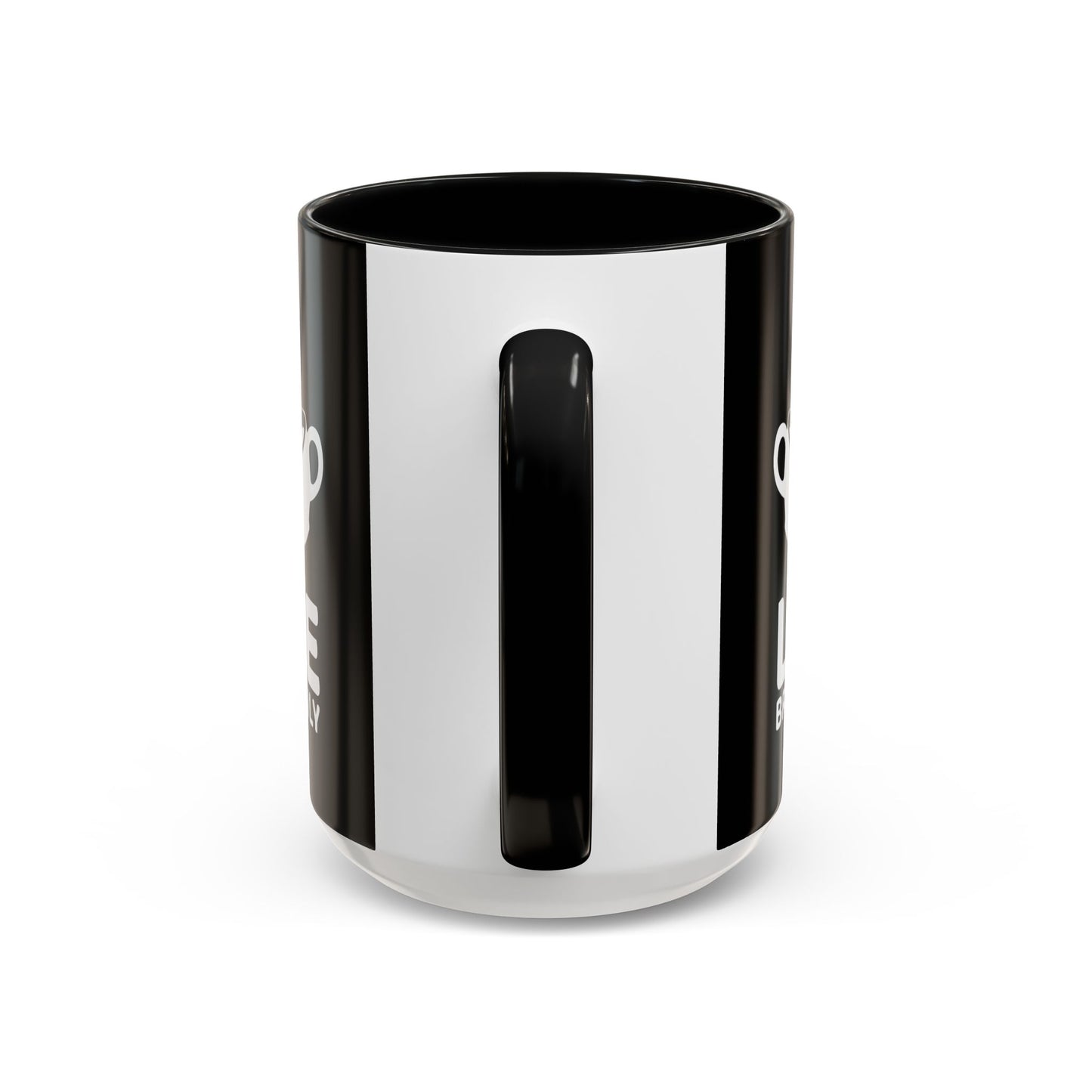 LOVE Brewed Daily - Accent Coffee Mug (11, 15 oz) - Double sided design - Special & Limited Edition