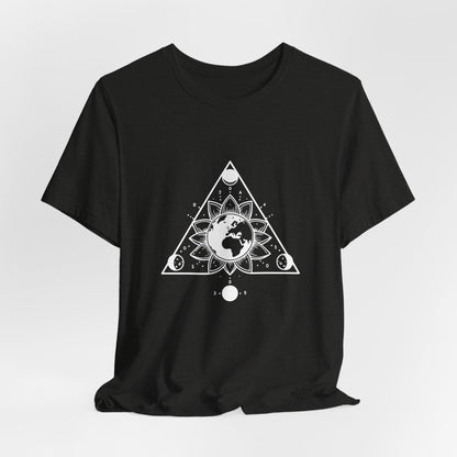Sunflower Moon Triangle - T-Shirt