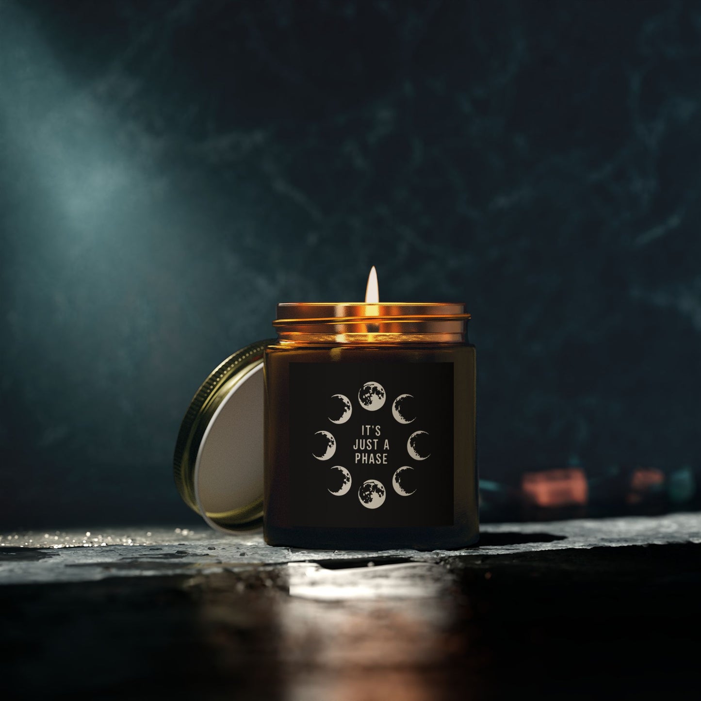 It's just a phase - Natural & Non Toxic 🌱 - Scented Candle Coconut Apricot Wax