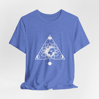 Sunflower Moon Triangle - T-Shirt