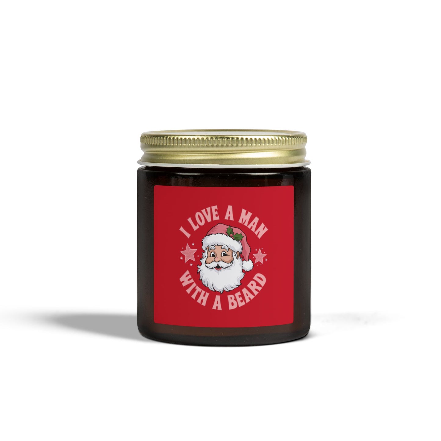 I love a man with a beard Santa - Scented Candle Christmas Collection ✨🎅🎄