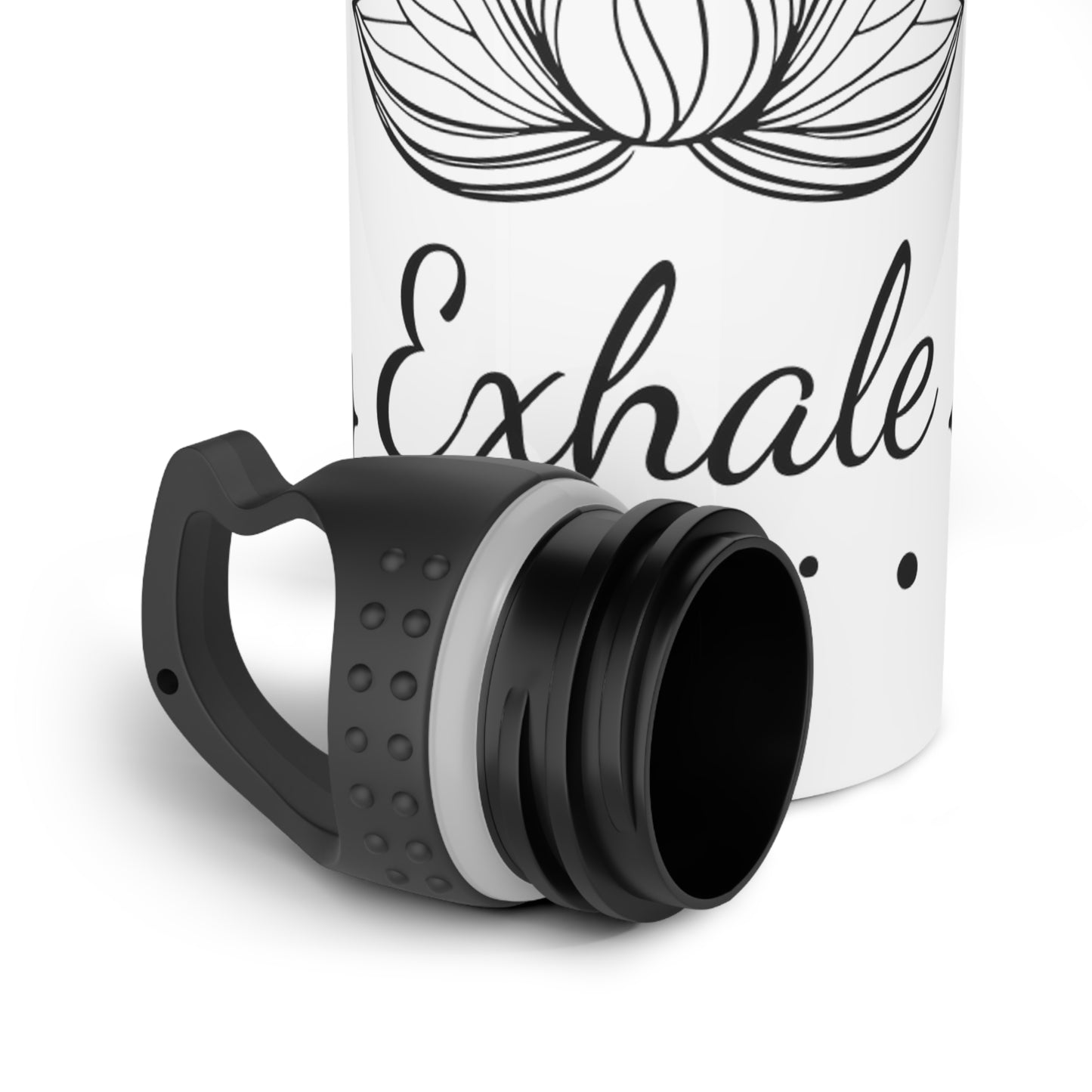 Inhale Exhale - Stainless Steel Water Bottle 20oz