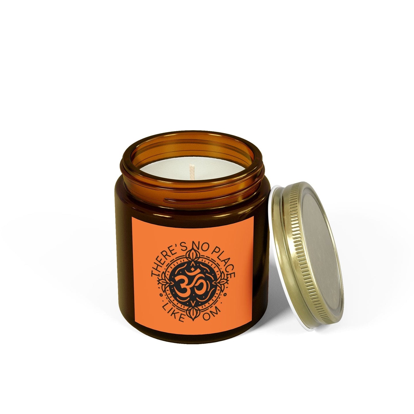 There is no place like OM - Natural & Non Toxic 🌱 - Scented Candle Coconut Apricot Wax