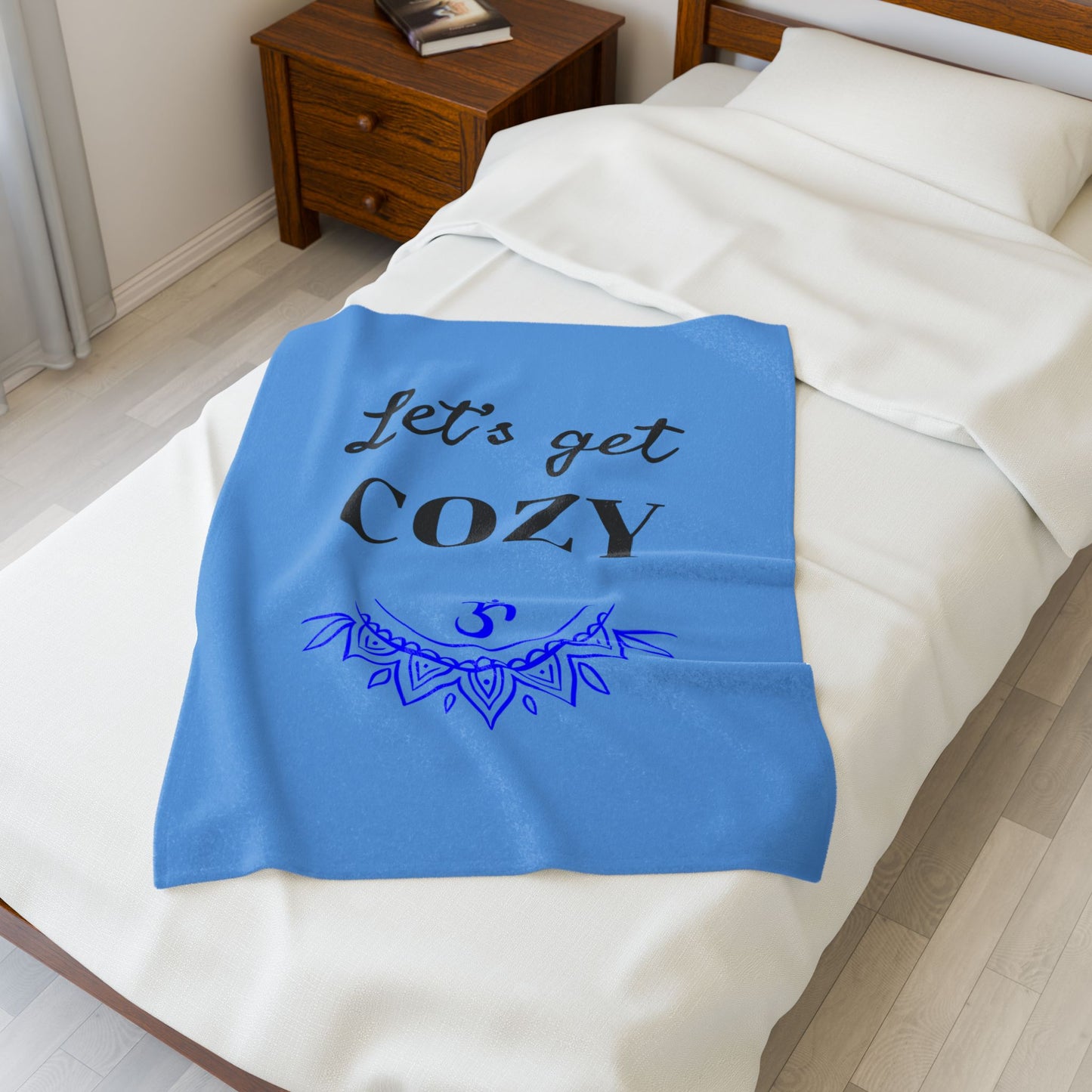 Let's get COZY - Velveteen Plush Blanket