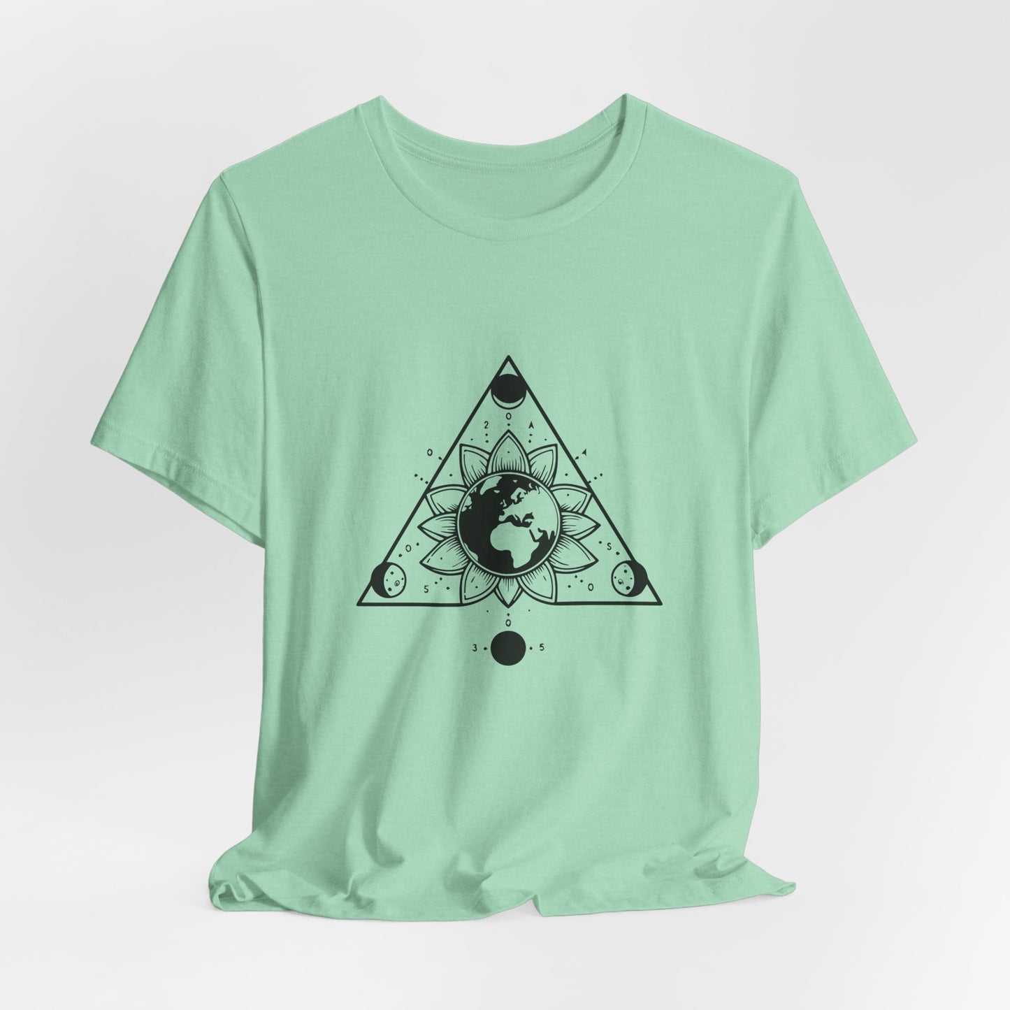 Sunflower Moon Triangle - T-Shirt
