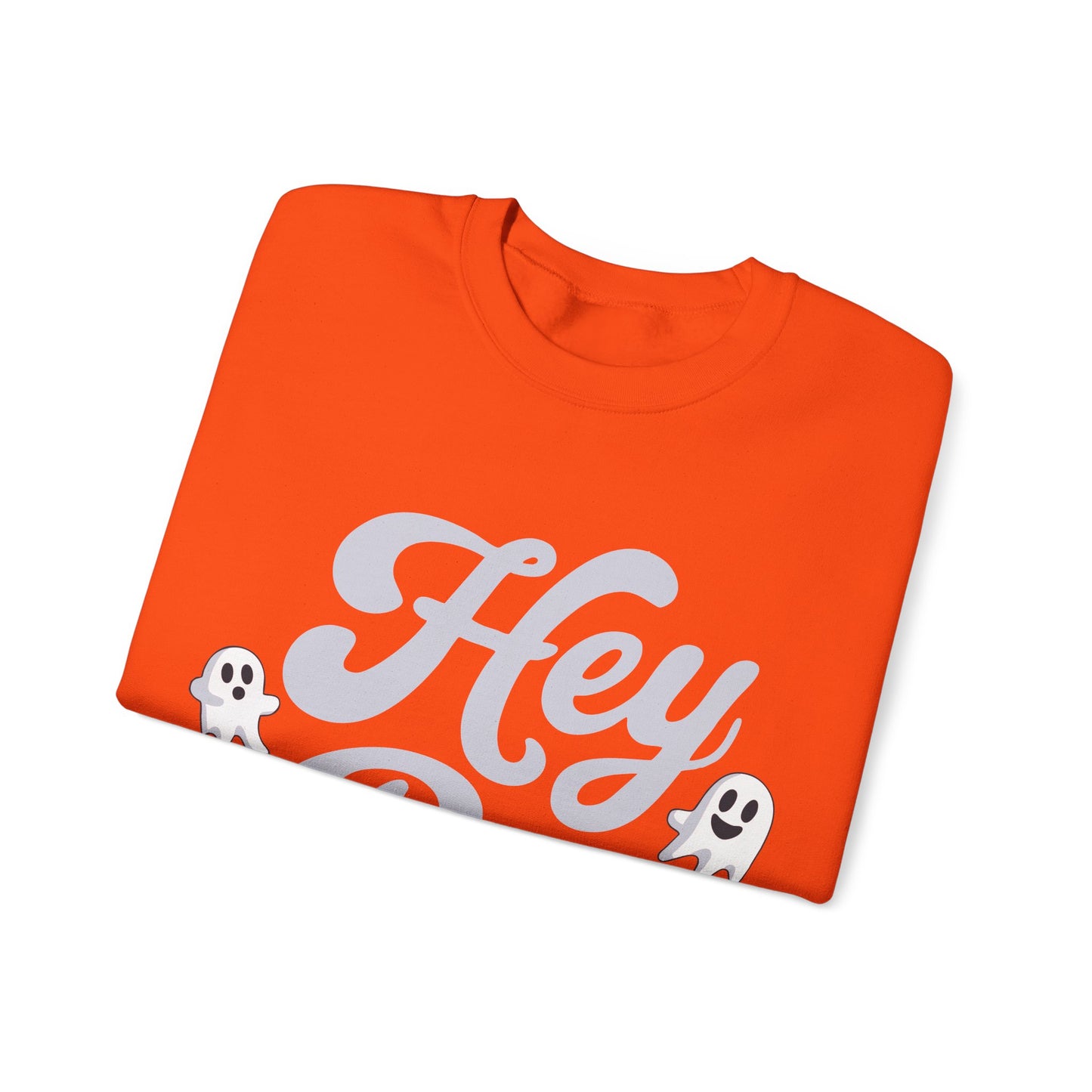Exclusive Halloween Hey Boo - Sweatshirt - Fun colors 🧡🩶🩷