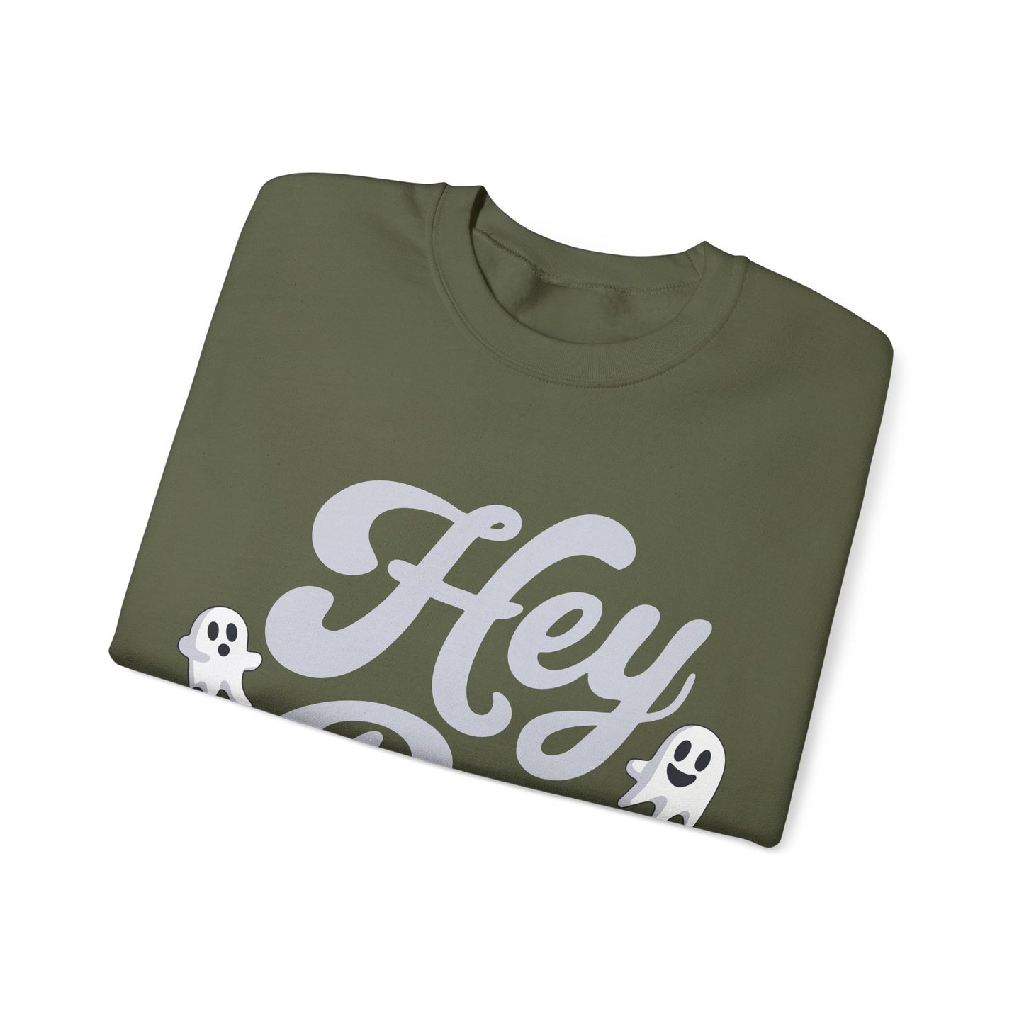 Exclusive Halloween Hey Boo - Sweatshirt - Fun colors 🧡🩶🩷