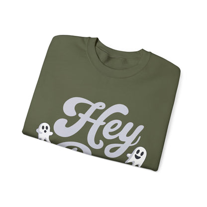 Exclusive Halloween Hey Boo - Sweatshirt - Fun colors 🧡🩶🩷