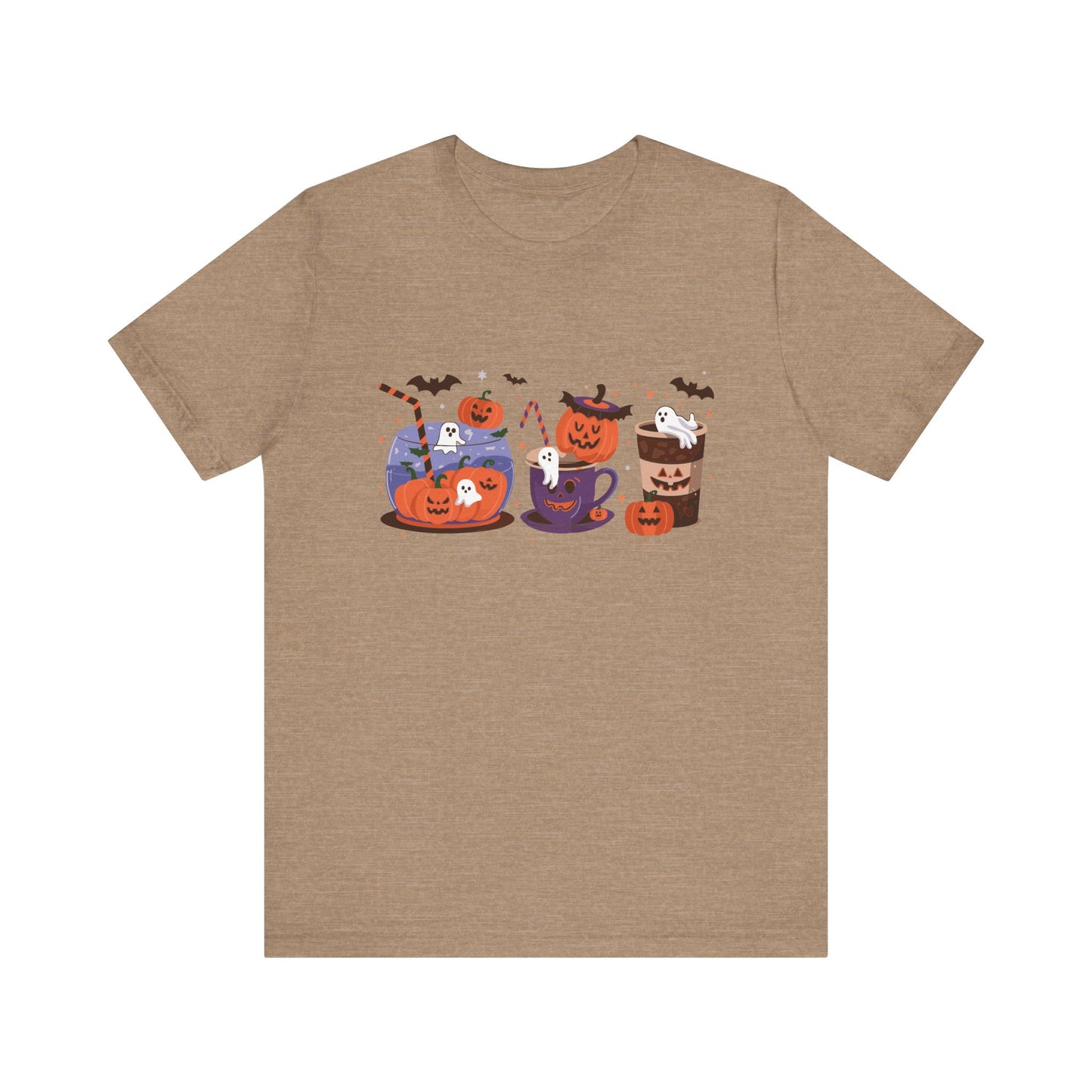Exclusive Halloween Pumpkin Party - T-Shirt - Fun colors 🧡🩶🩷