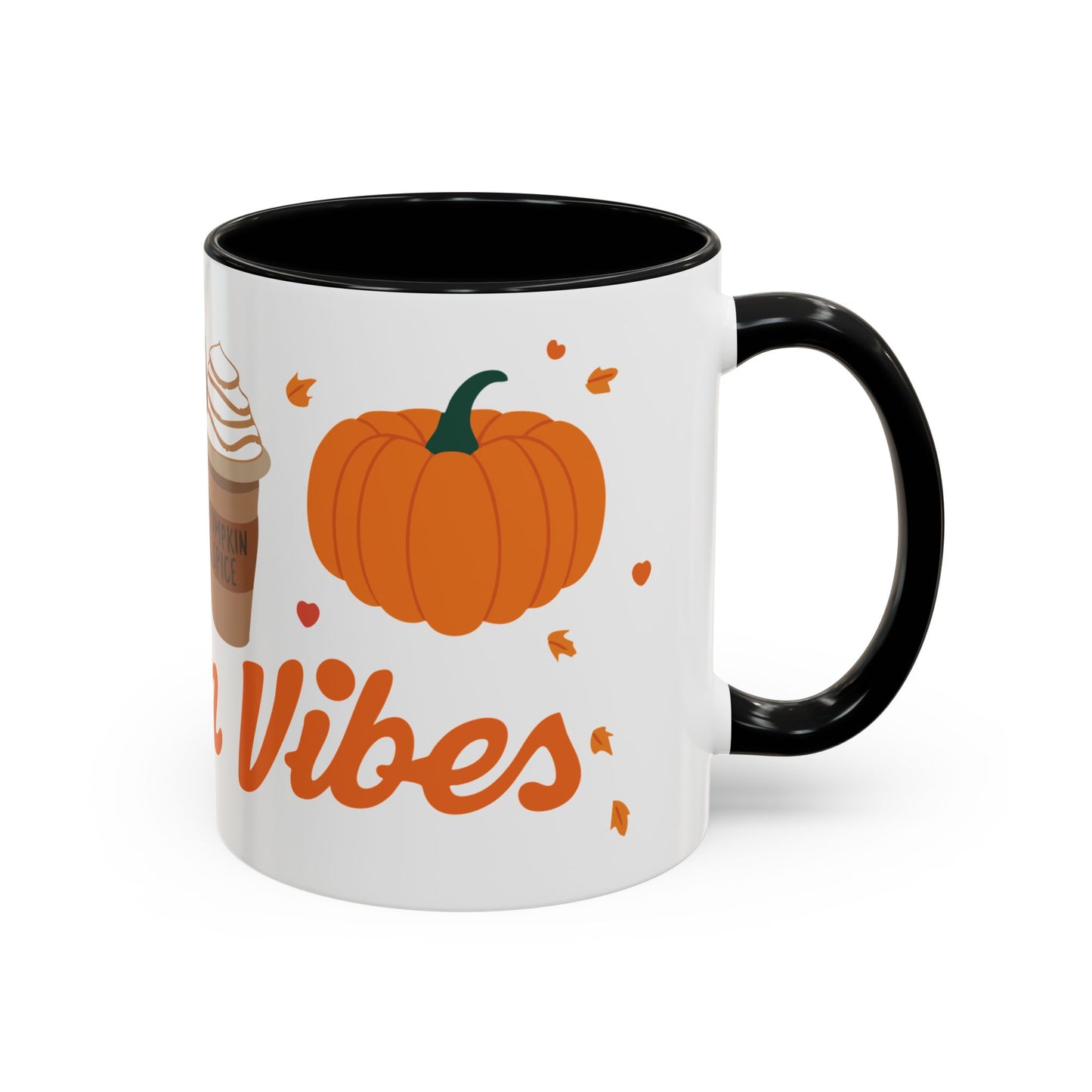 Autumn Vibes 🧡 - Accent Coffee Mug (11, 15 oz) - Wrap around design